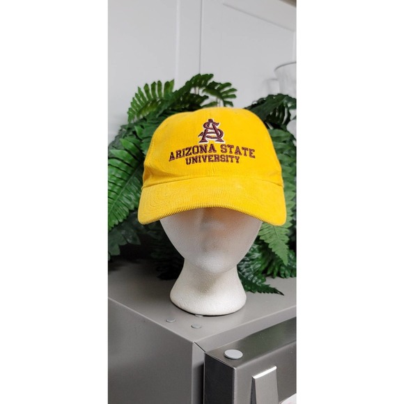 Vtg Twins Enterprise Arizona State Sun Devils ASU Corduroy Hat - Picture 2 of 12